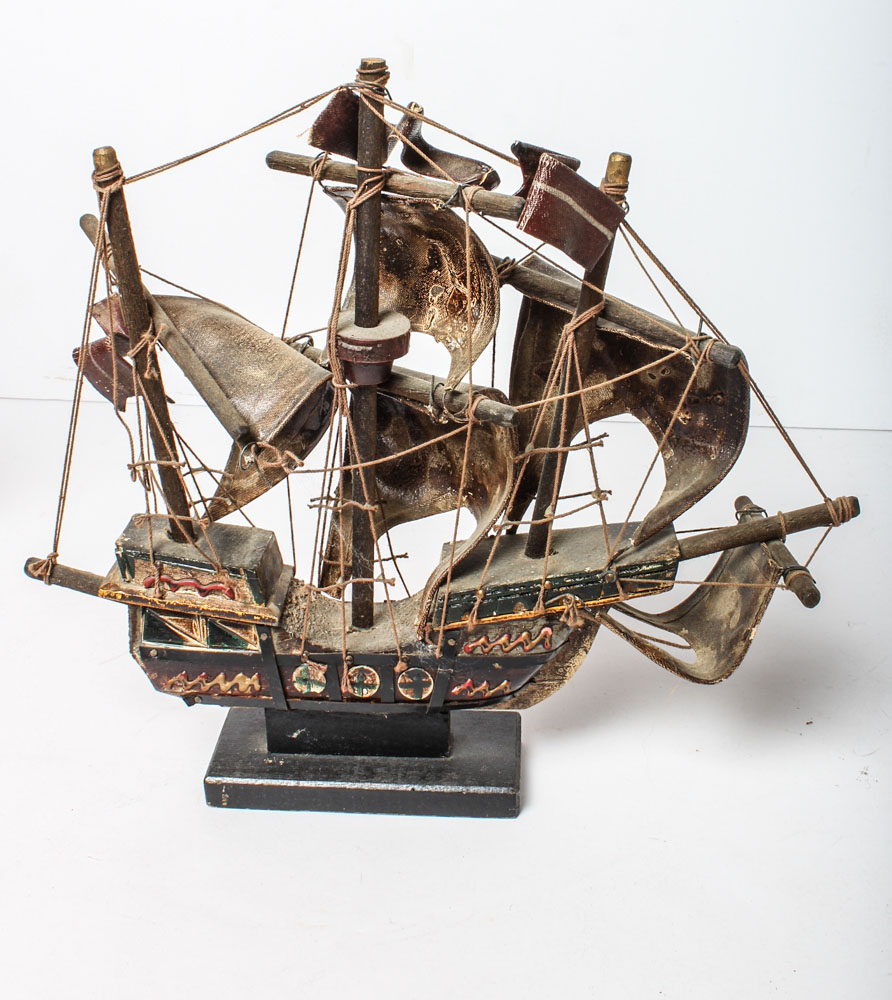 Niña, Pinta and Santa Maria Model Ships