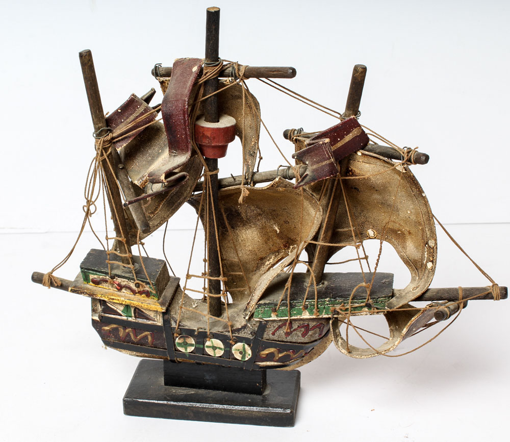 Niña, Pinta and Santa Maria Model Ships