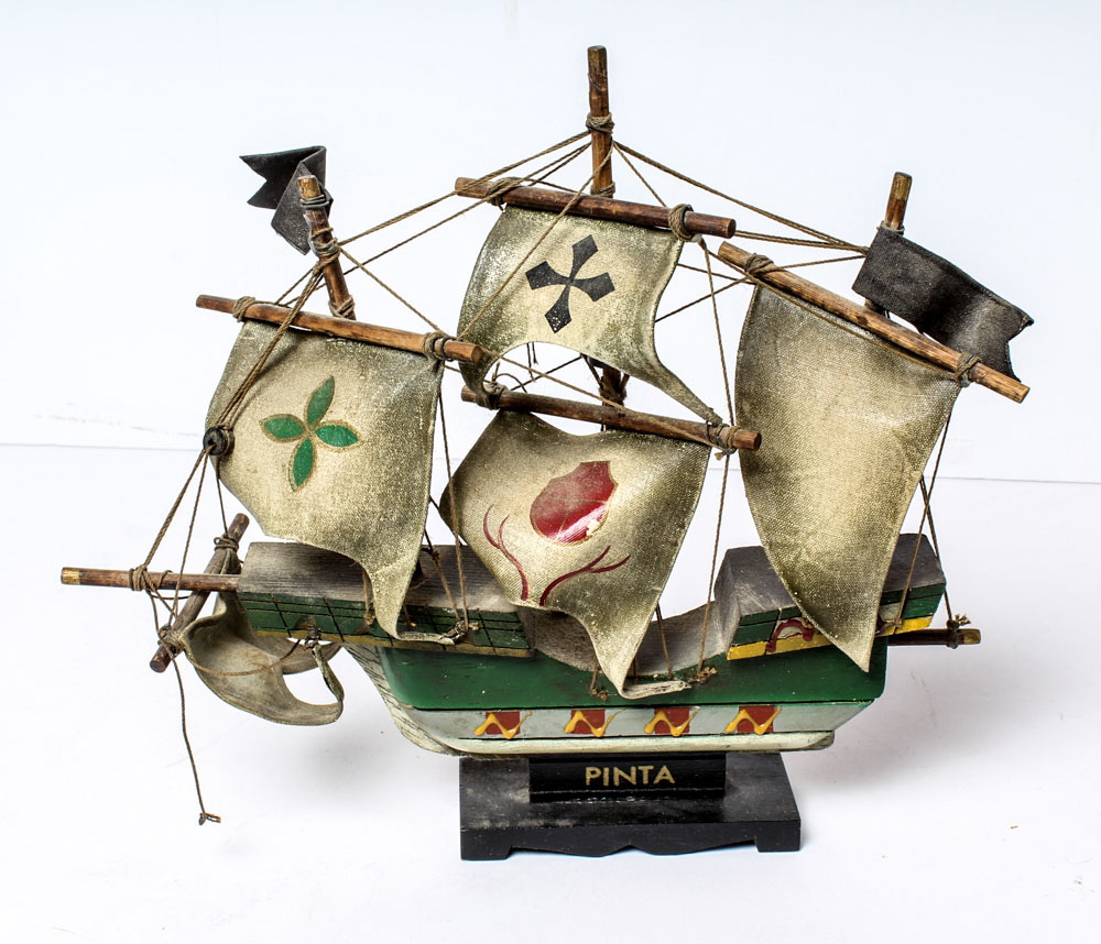 Niña, Pinta and Santa Maria Model Ships