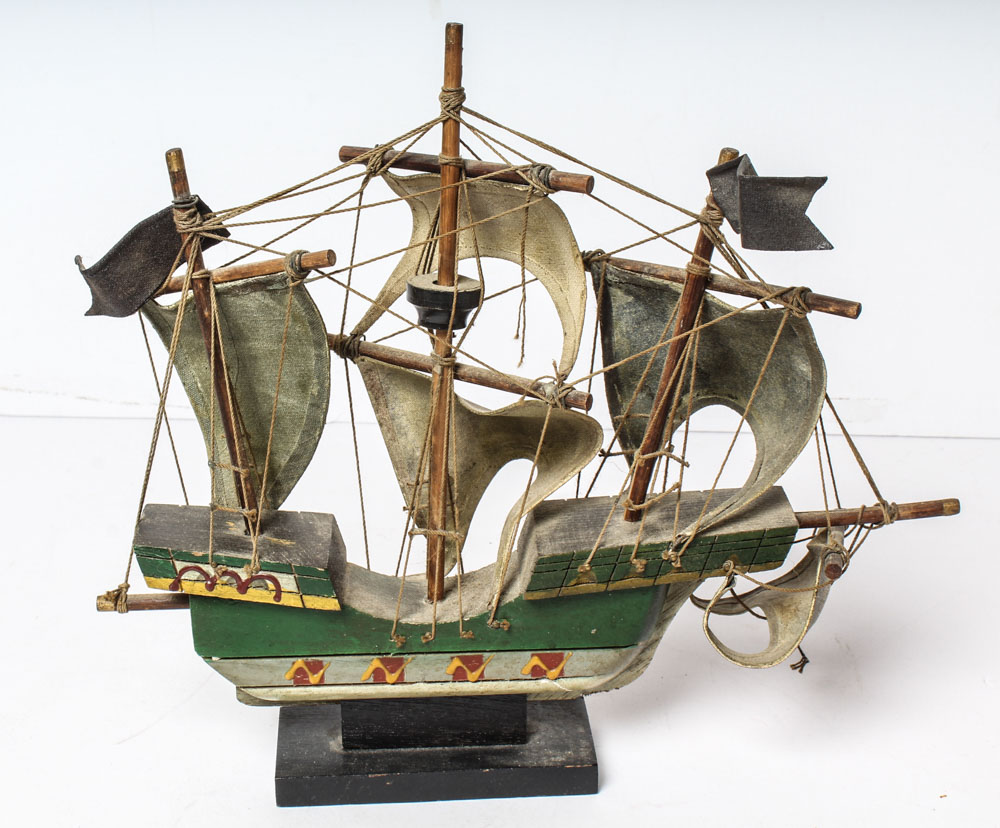 Niña, Pinta and Santa Maria Model Ships