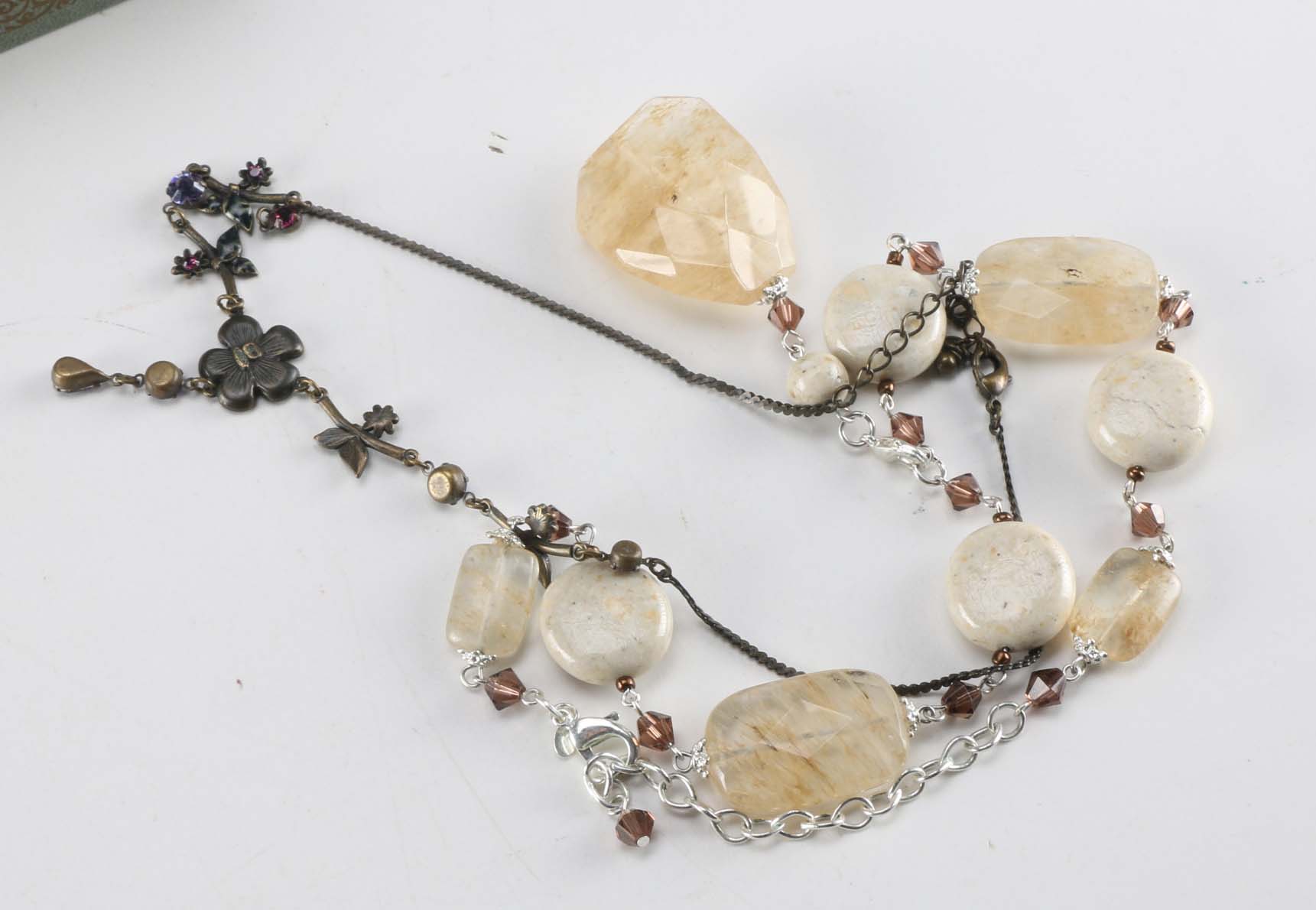 Costume Jewelry in a Jewelry Box