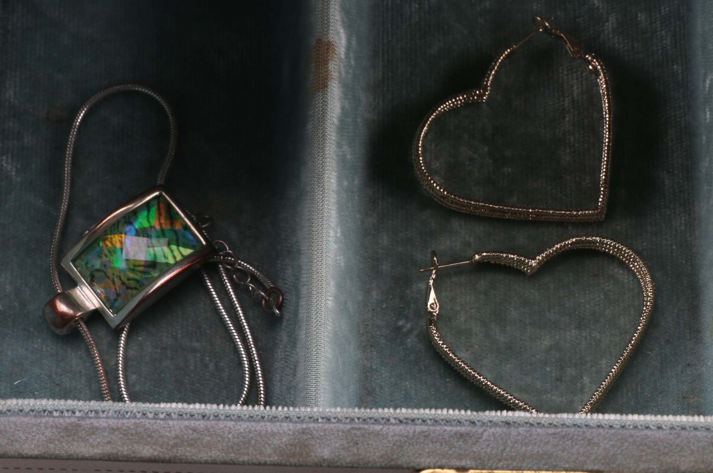 Costume Jewelry in a Jewelry Box