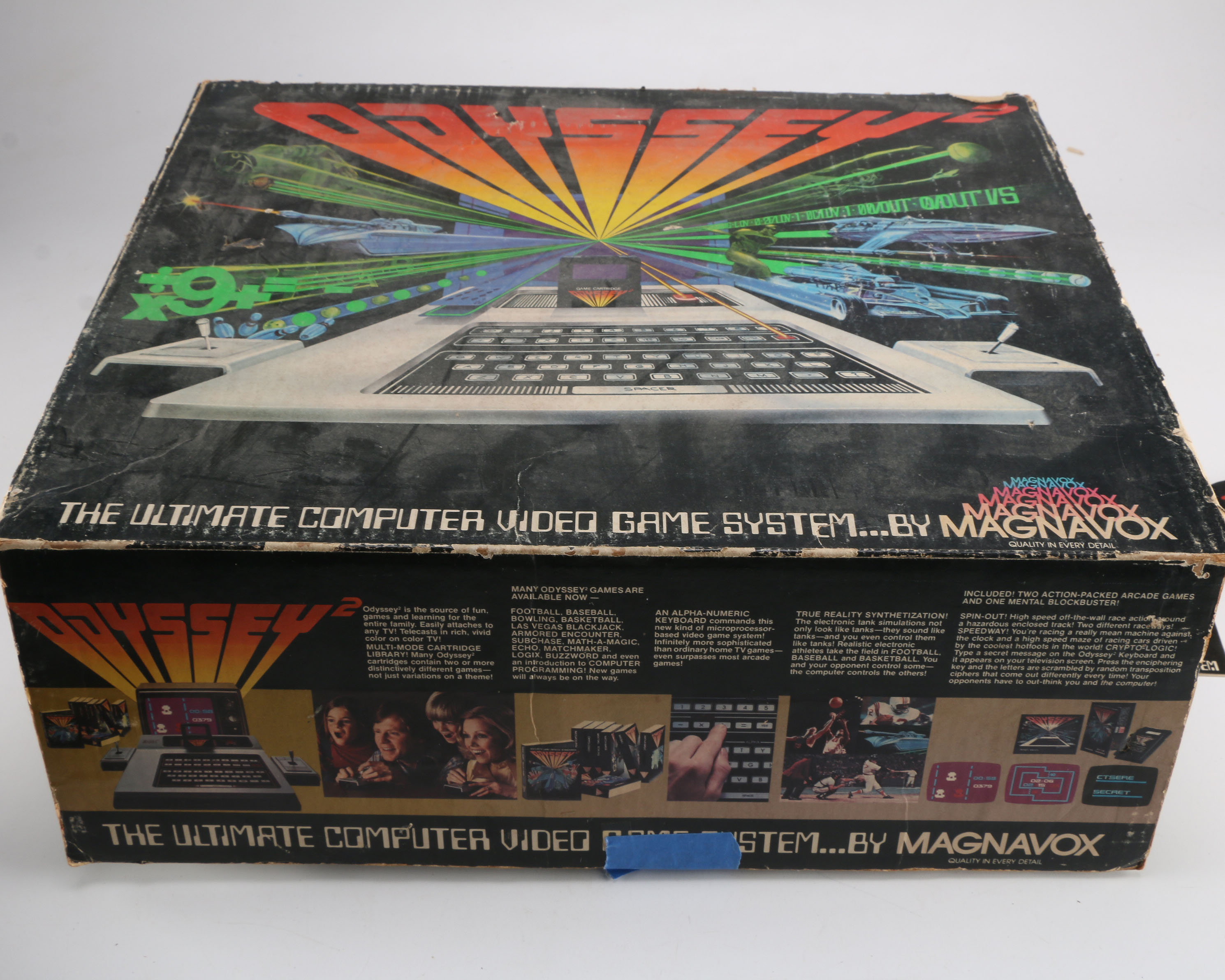 Magnavox Odyssey 2 Video Game System with Package, Games and Pair of Controllers