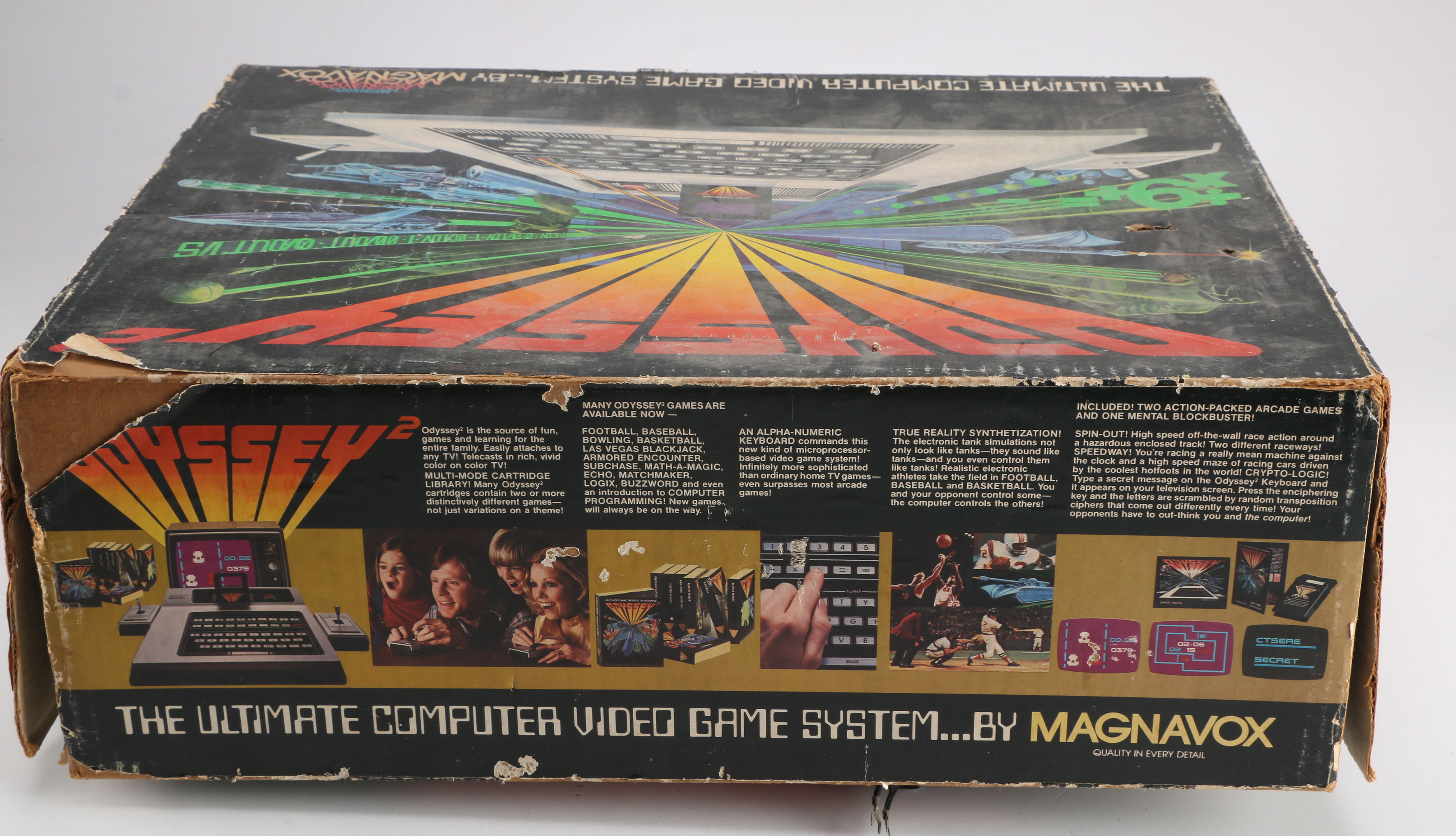 Magnavox Odyssey 2 Video Game System with Package, Games and Pair of Controllers
