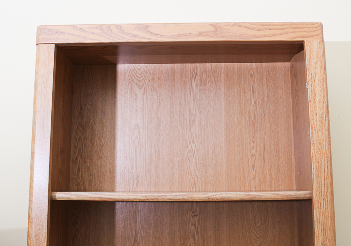 Wood Bookshelf and Cabinet