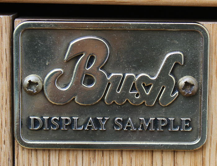 Wood Bookshelf and Cabinet