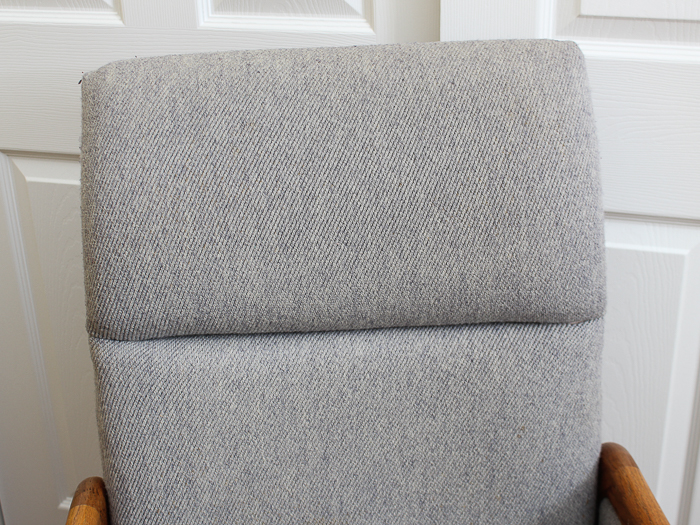 Rollling Wooden Office Chair