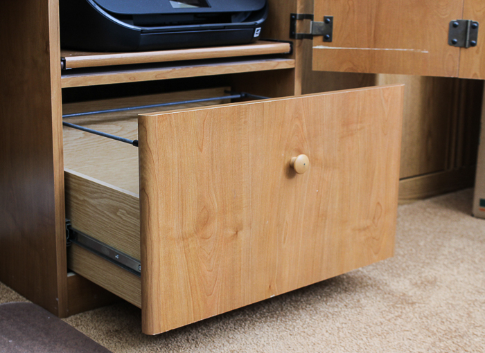 Wraparound Composite Wood Office Desk