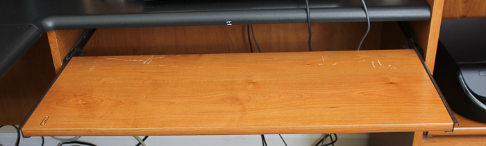 Wraparound Composite Wood Office Desk