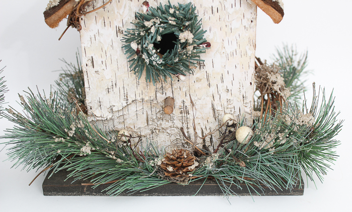 Decorative Wooden Bird Houses and Animal Figurines