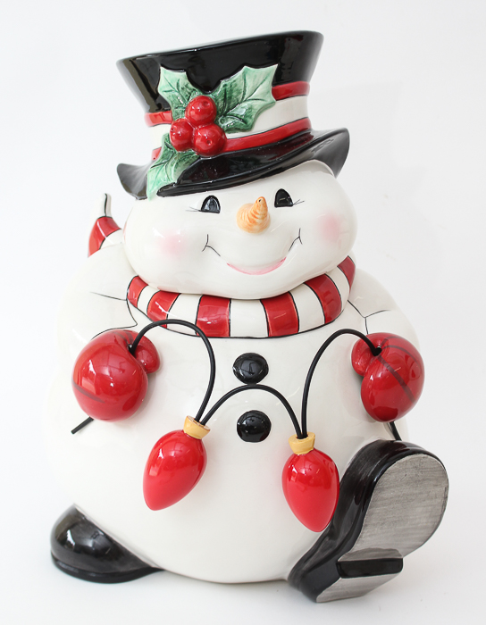 Pair of Snowman Figurines from Fitz and Floyd and Himark