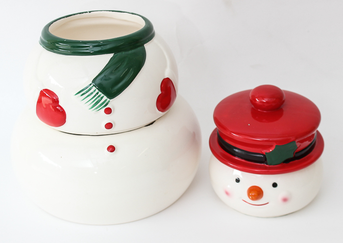 Pair of Snowman Figurines from Fitz and Floyd and Himark