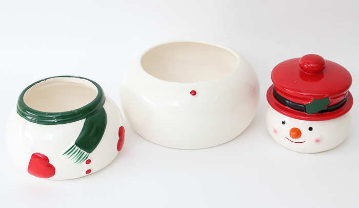 Pair of Snowman Figurines from Fitz and Floyd and Himark