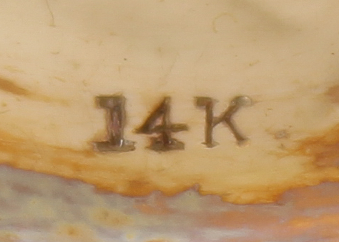 Antique circa 190114K Yellow Gold Elgin Pocket Watch