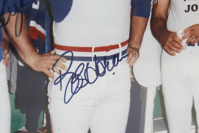 Signed Atlanta Braves Photograph