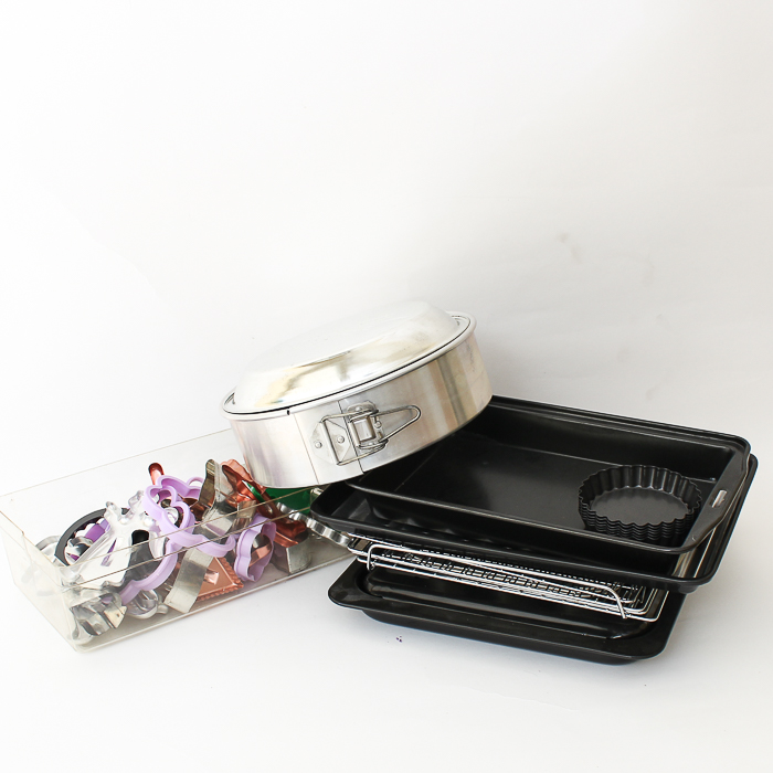 Assortment of Cookie Cutters and Molds