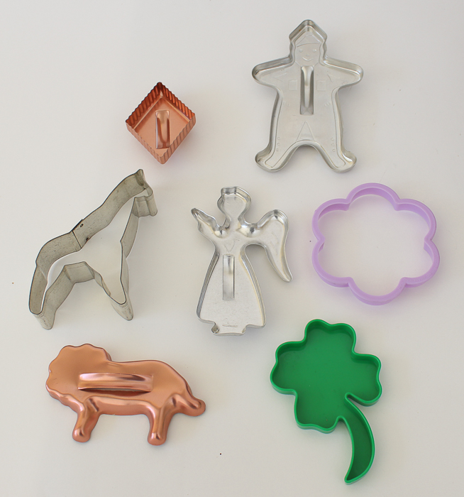Assortment of Cookie Cutters and Molds