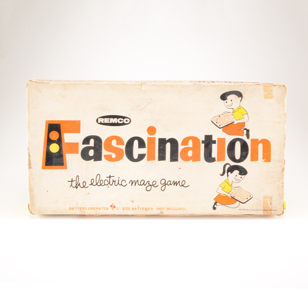 1961 Remco "Fascination" Electric Maze Game