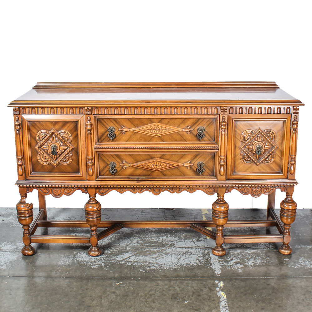 Vintage Jacobean Buffet