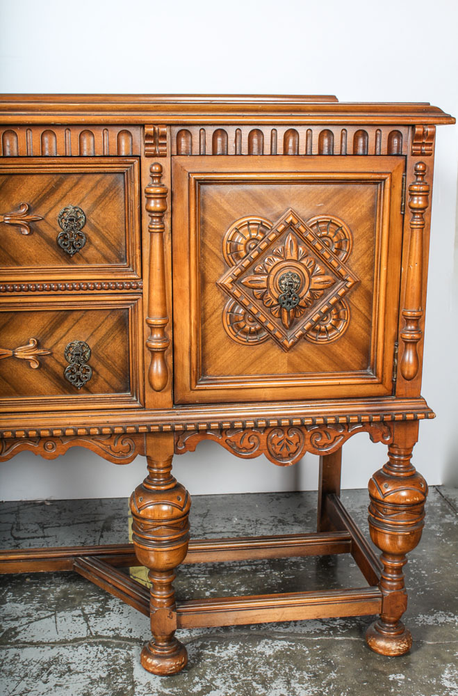 Vintage Jacobean Buffet