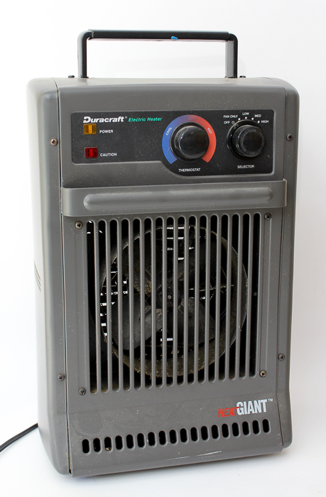 12" Oscillating Fan and Space Heater