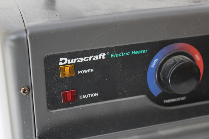 12" Oscillating Fan and Space Heater