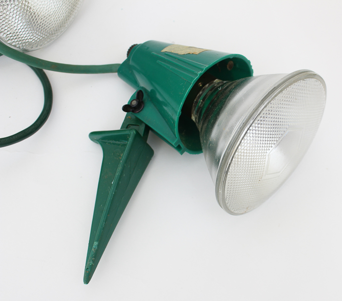 Assortment of Extension Cords and Outdoor lighting