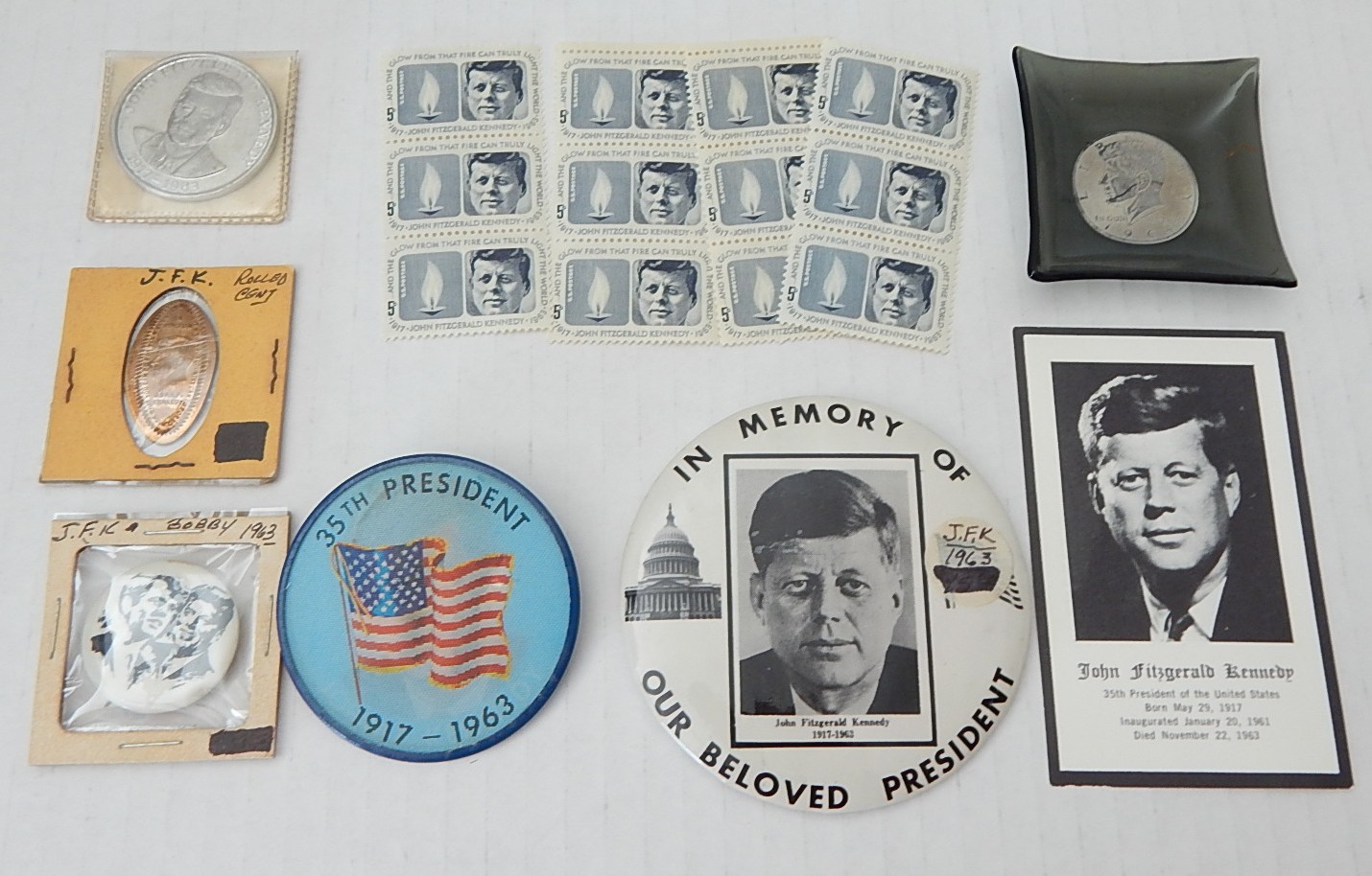 President John F. Kennedy Collectibles