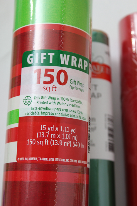 Collection of Christmas Gift Wrapping Supplies