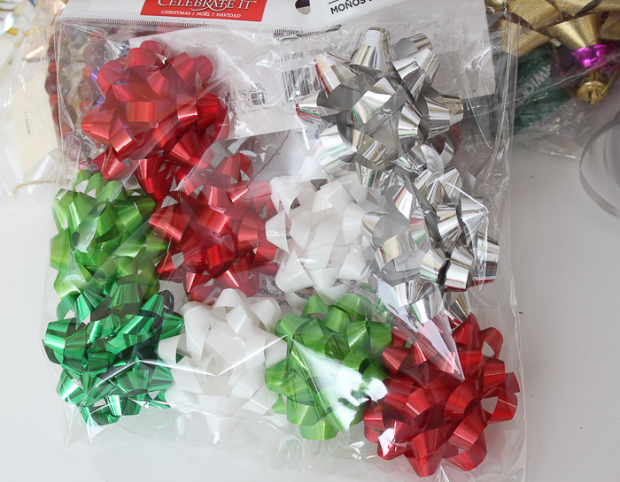 Collection of Christmas Gift Wrapping Supplies