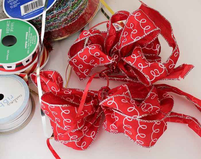 Collection of Christmas Gift Wrapping Supplies