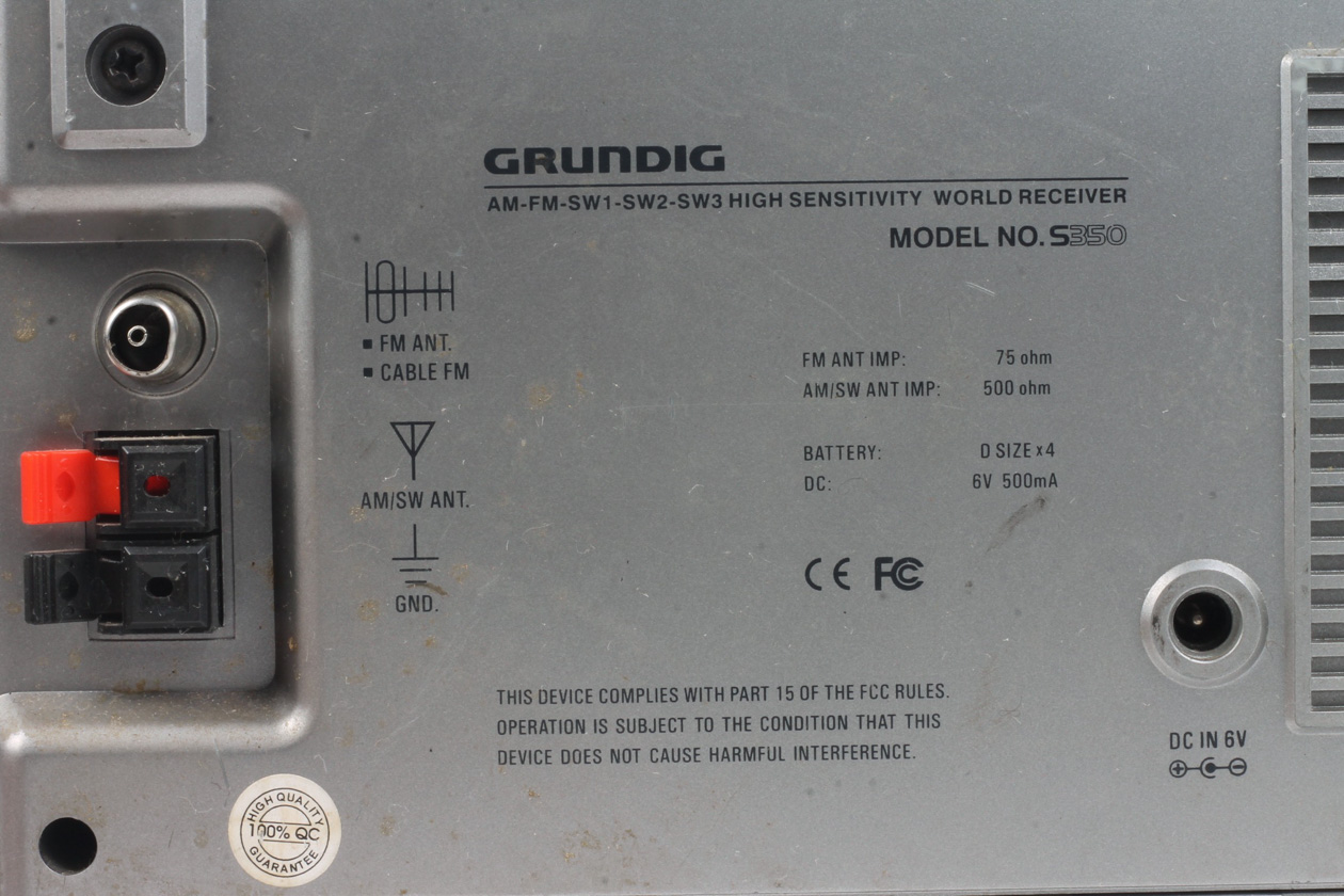 Grundig S350 Radio II