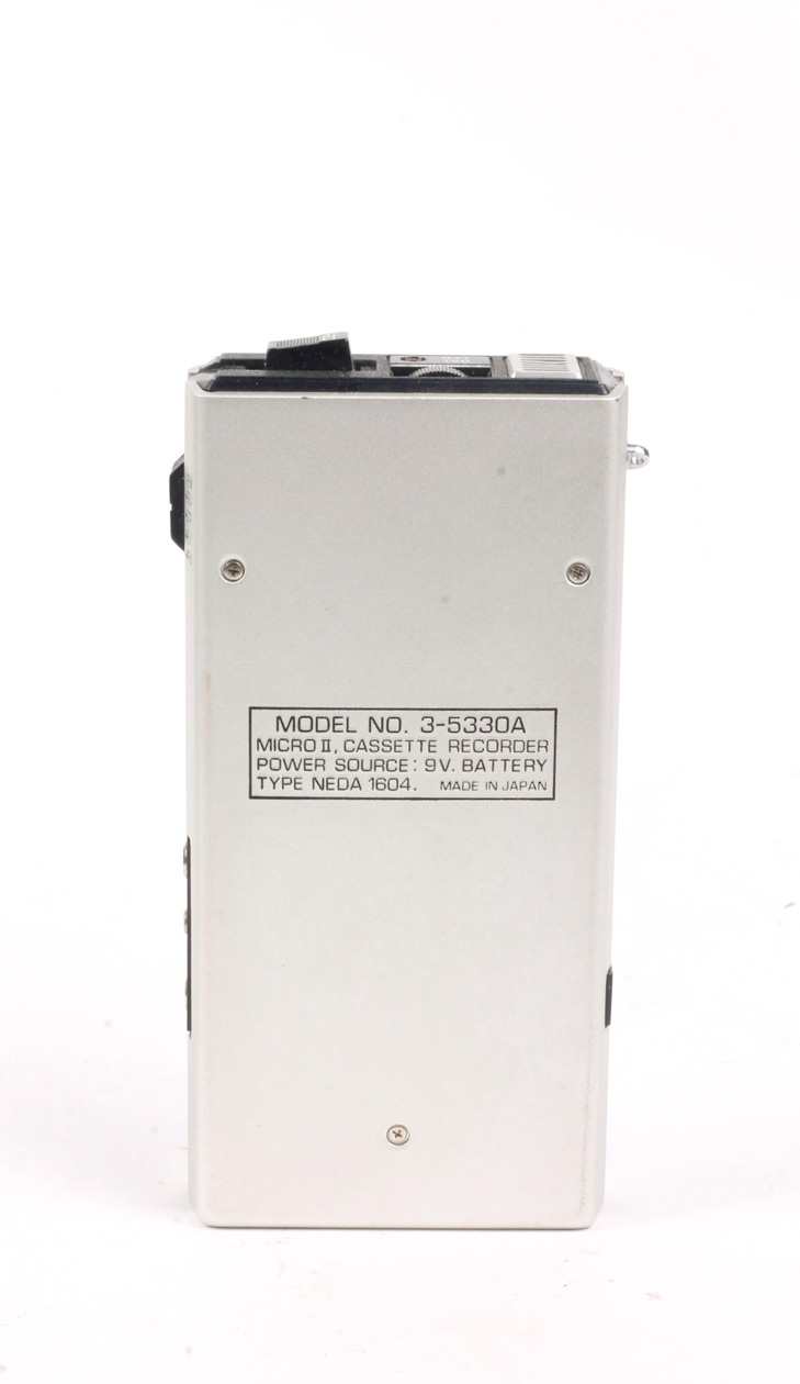 Vintage General Electric Micro II Cassette Recorder