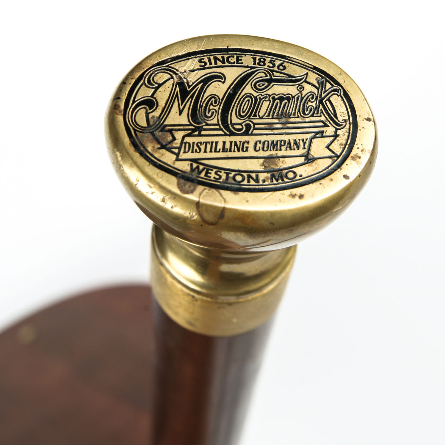 Vintage McCormick Cane with Folding Chair and Hidden Flask