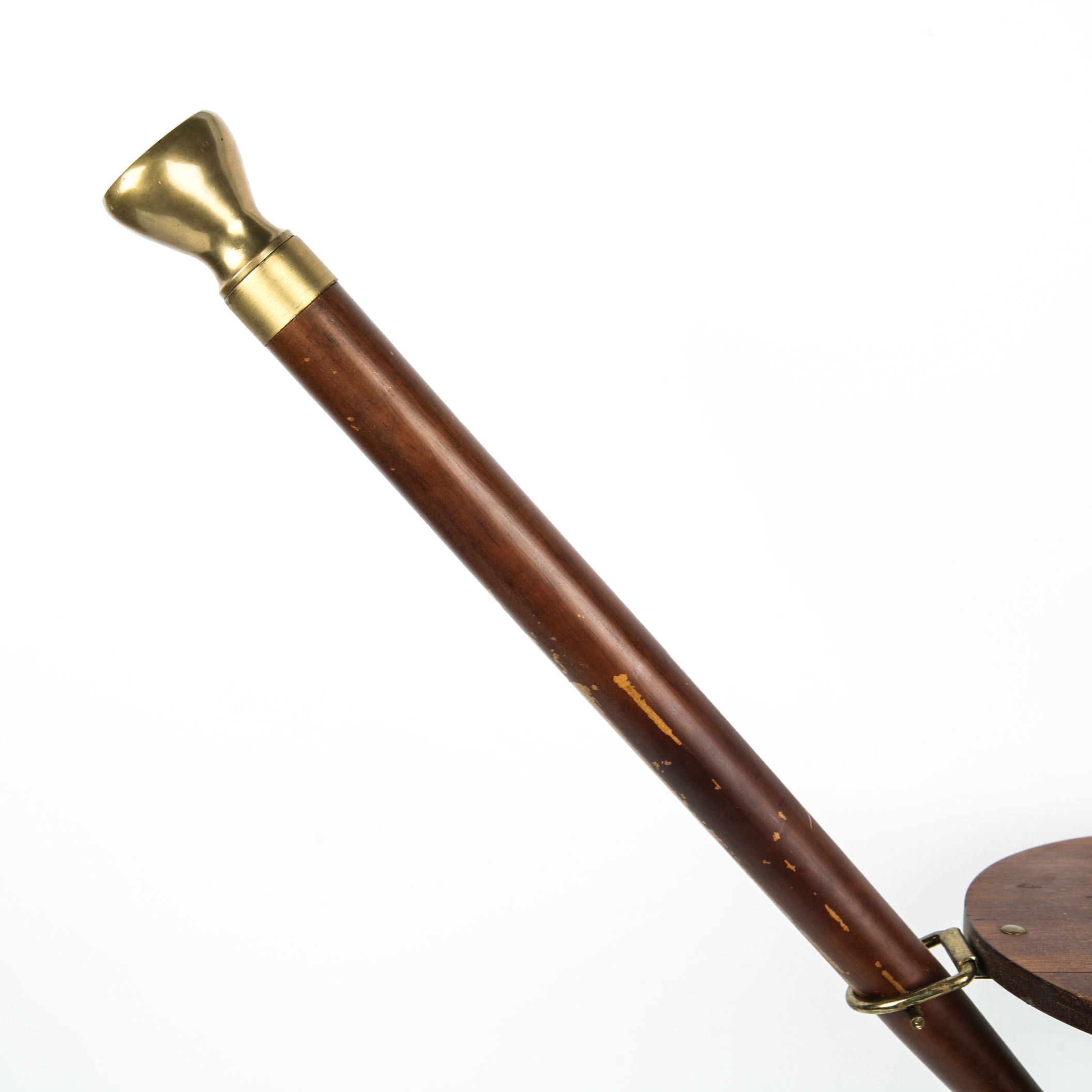 Vintage McCormick Cane with Folding Chair and Hidden Flask