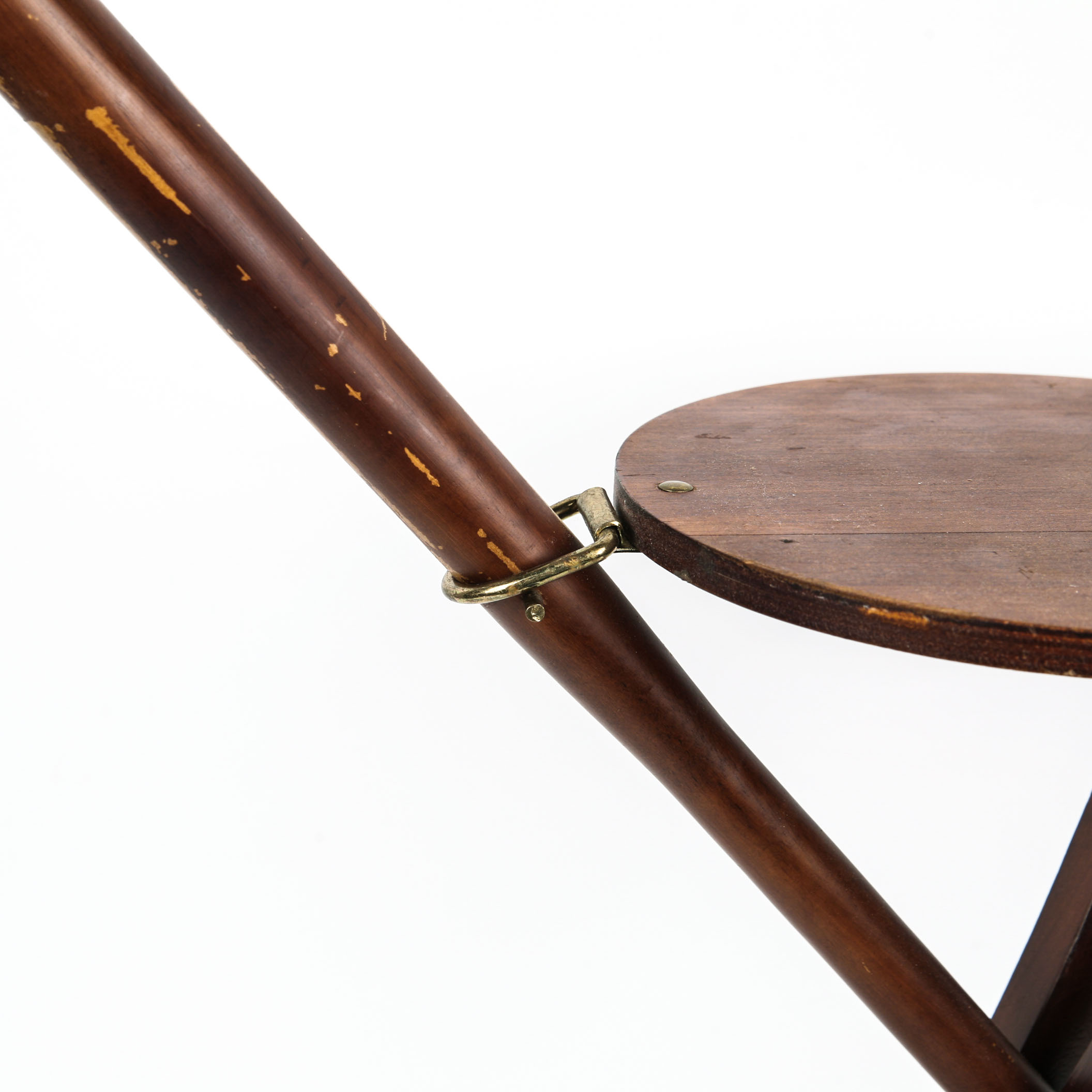 Vintage McCormick Cane with Folding Chair and Hidden Flask