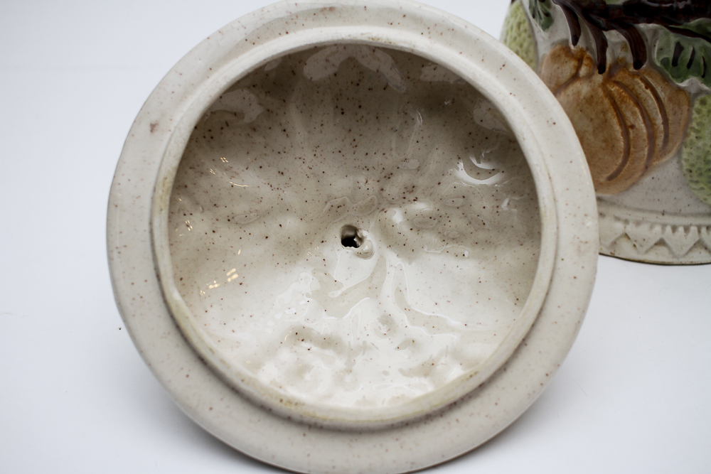 Vintage Lefton Cookie Jar and Arnel's Vase