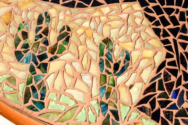 Original Southwestern Inspired Mosaic Table Jen Eastridge