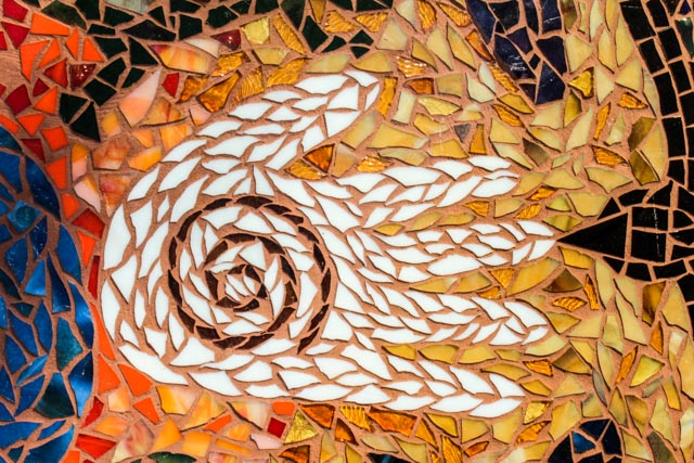 Original Southwestern Inspired Mosaic Table Jen Eastridge