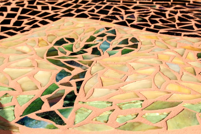 Original Southwestern Inspired Mosaic Table Jen Eastridge