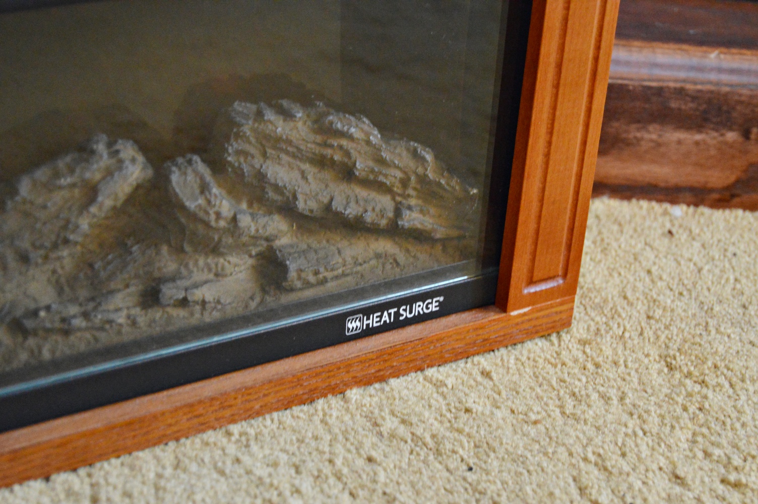 Heat Surge Electric Fireplace and Heat Surge Electric Heater