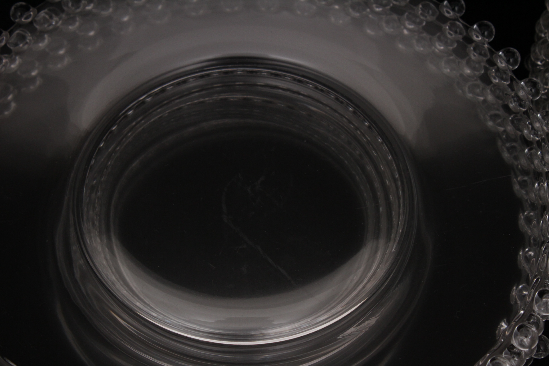 Imperial Candlewick Glass Plates