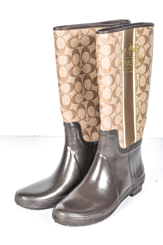 Coach Pammie Rain Boots