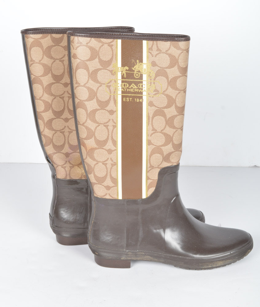 Coach Pammie Rain Boots