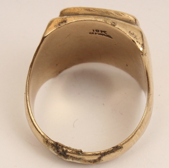 10K Yellow Gold Phi Kappa Sigma Ring