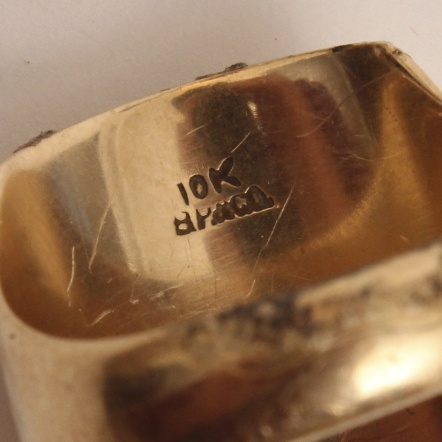 10K Yellow Gold Phi Kappa Sigma Ring