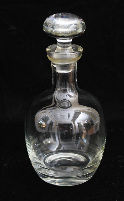 Two Glass Decanters