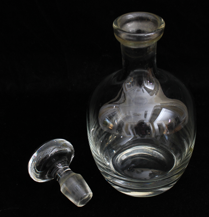 Two Glass Decanters