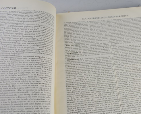 1911 Antique "Encyclopedia Britannica" Set