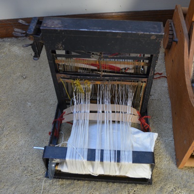 Two Vintage Table Top Looms